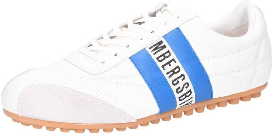 BIKKEMBERGS Lage Sneakers Heren 30509 Maat: 42 Materiaal: Leer Kleur: Wit - Foto 2