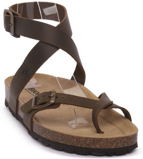 Bioline Sandalen 229 MARRONE INGRASSATO