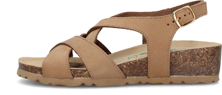 Bionatura Sandalen met sleehak 12A2495