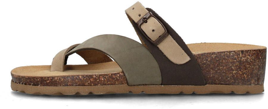 Bionatura Sandalen met sleehak 12A456