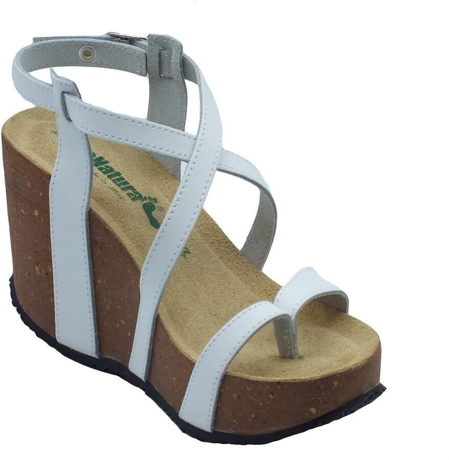 Bionatura Sandalen met sleehak 29A809 Imb Cast