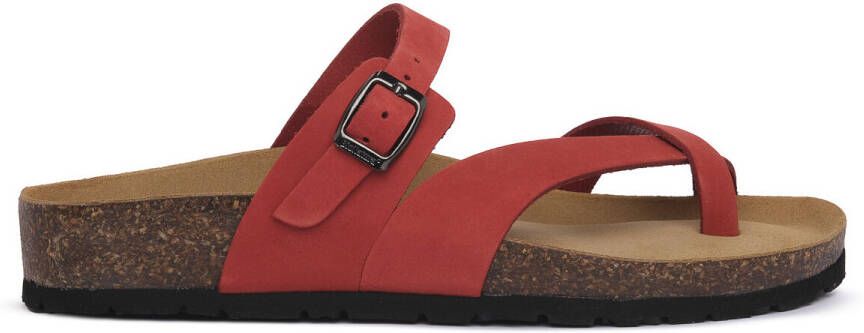 Bionatura Slippers NABUCK ROSSO