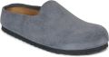 BIRKENSTOCK Amsterdam Wrapped charcoal Suede Unisex - Grijs