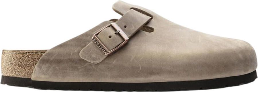 Birkenstock Klompen Boston BS Soft Footbed Tabacco Brown
