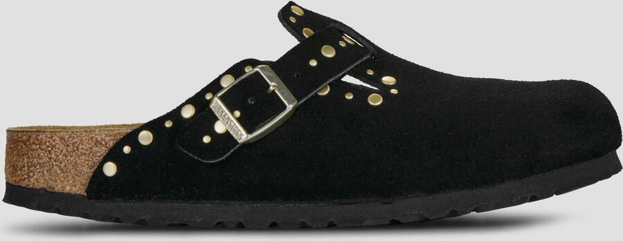 Birkenstock Gespenkte Suède Mule Sandalen - Foto 5