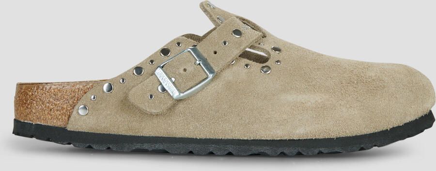 BIRKENSTOCK Instappers Dames Boston Rivet Maat: 39 Materiaal: Suède Kleur: Taupe - Foto 8