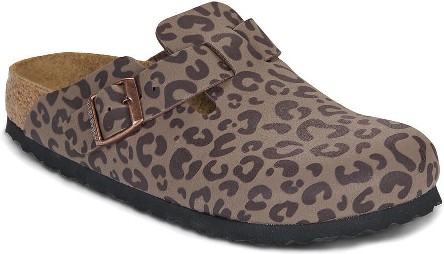 Birkenstock Boston Kindersneakers Bruin Nubuck