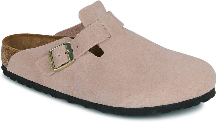 Birkenstock Klompen Boston LEVE Light Rose