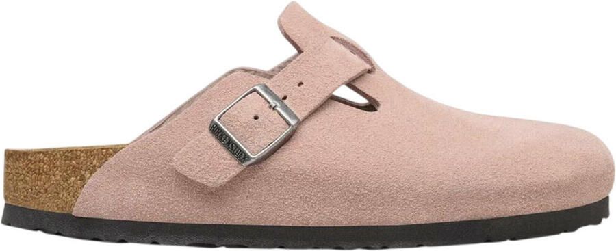 Birkenstock Klompen Boston Leve Pink Clay