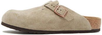 Birkenstock Boston Suède Taupe Smal Voetbed Unisex Instapper - Foto 2