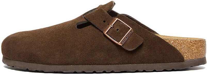 Birkenstock Mokka Suède Sandaal Boston Stijl Brown - Foto 7