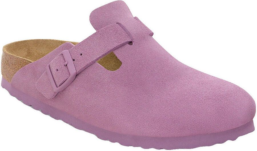Birkenstock Klompen Mocassins Boston daim