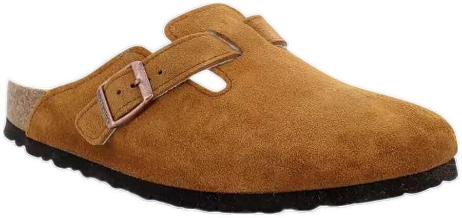 Birkenstock Klompen Mocassins Boston Shearling daim fourrure - Foto 5