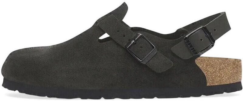 Birkenstock Zwarte Suède Sandaal Tokio Stijl - Foto 2
