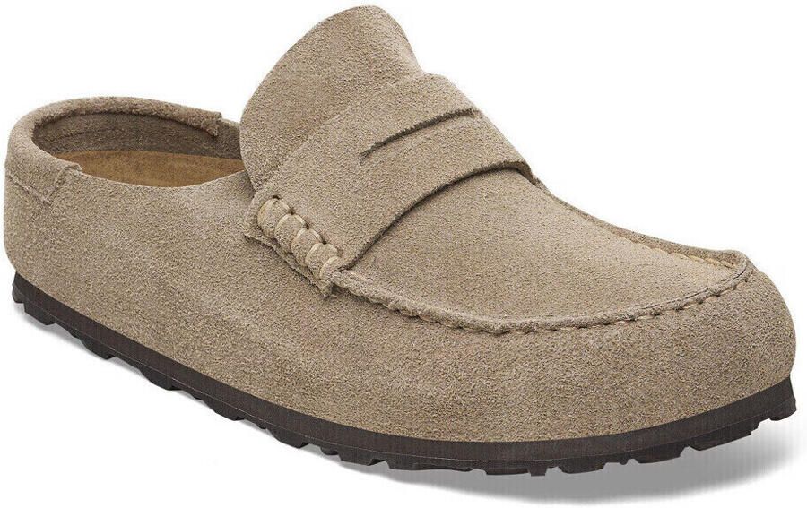 BIRKENSTOCK Instappers Naples Maat: 38 Materiaal: Suède Kleur: Beige - Foto 10