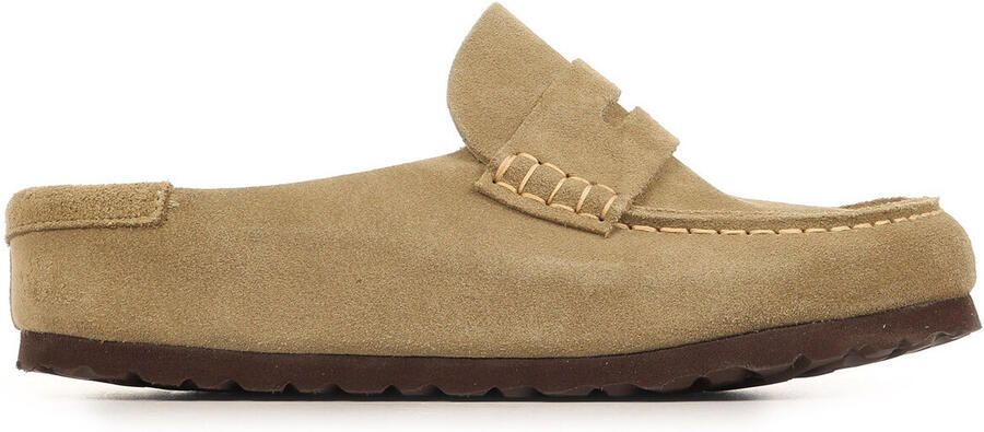 BIRKENSTOCK Instappers Naples Maat: 38 Materiaal: Suède Kleur: Beige - Foto 13