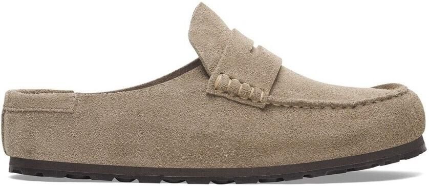 Birkenstock Pantoffels Naples Wrapped Regular Taupe