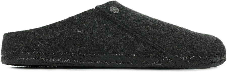 Birkenstock Pantoffels Andermatt Wolvilt Sloffen Standaard Blauw Regular - Foto 4