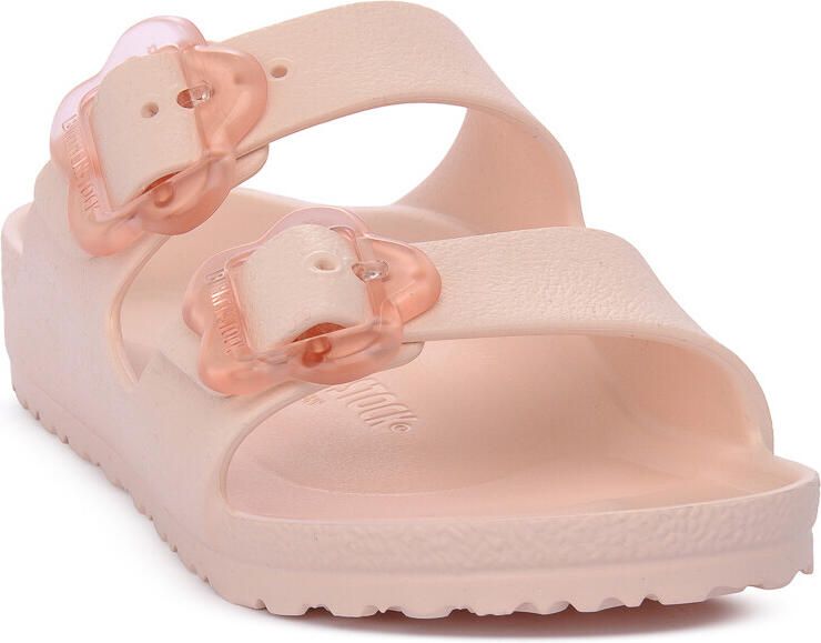 Birkenstock Kid's Arizona Flower EVA Sandalen Narrow roze - Foto 9