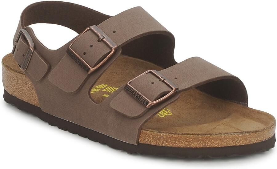 Birkenstock Milano Sandalen Mocha Regular fit | Bruin | Imitatieleer - Foto 6
