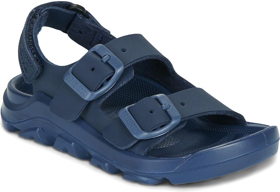 Birkenstock Kid's Mogami Birko-Flor Sandalen Narrow blauw