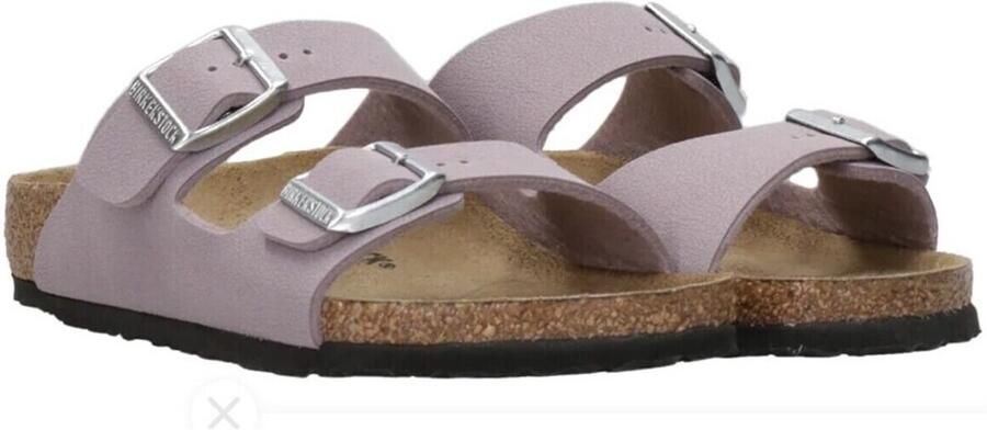 Birkenstock Kid's Arizona BS Birko-Flor Birkibuc Sandalen Narrow bruin - Foto 3