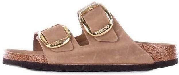 BIRKENSTOCK Slippers Dames Arizona Big Buckle Nubuck Beige - Foto 18