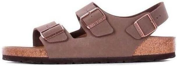 Birkenstock Milano Sandalen Mocha Narrow fit | Bruin | Imitatieleer - Foto 16