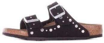 Birkenstock Kid's Arizona Rivet Border Synthetik Sandalen Narrow zwart - Foto 3
