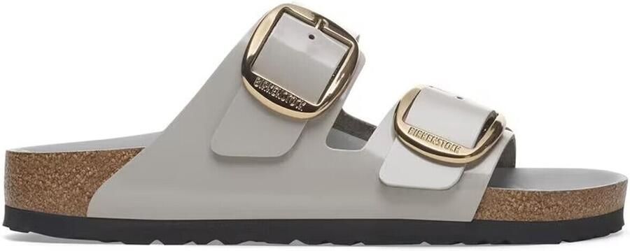 Birkenstock Arizona Big Buckle Slippers High Shine Stone Coin Narrow Fit Dames - Foto 7