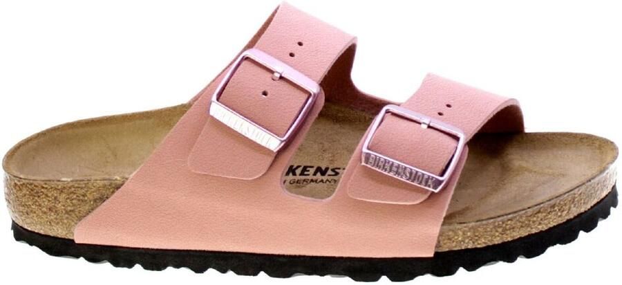 Birkenstock Arizona Slippers en Sandalen Peuter Roze Nubuck - Foto 16
