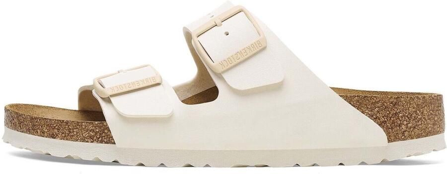 Birkenstock - s off-white-crÈme-ivoorkleur slippers & muiltjes - Foto 9