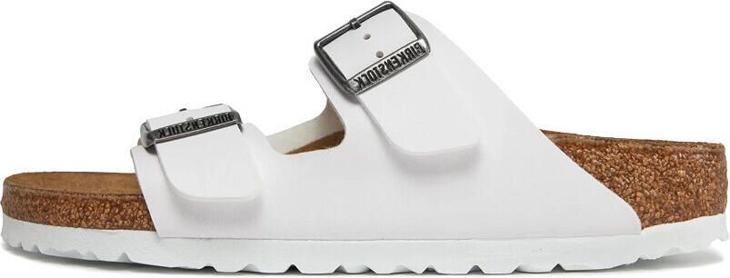 Birkenstock Sandalen Arizona Birko-Flor Narrow White