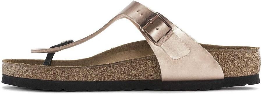 Birkenstock Women's Gizeh BF Metallic Sandalen Regular beige - Foto 6