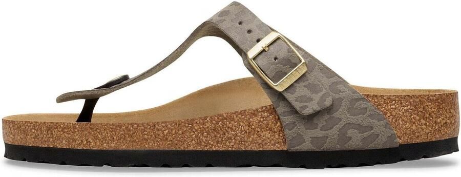 Birkenstock Teenslippers 1032026 Gizeh BS Leo Gray