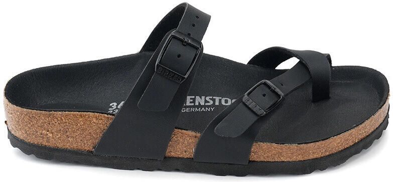 Birkenstock Mayari Birko-Flor Sandalen Regular bruin grijs - Foto 2