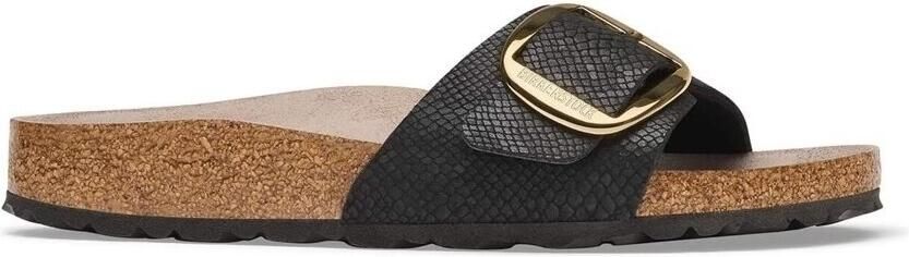 Birkenstock Sandalen Madrid Big Buckle Synthetik Python Black - Foto 2
