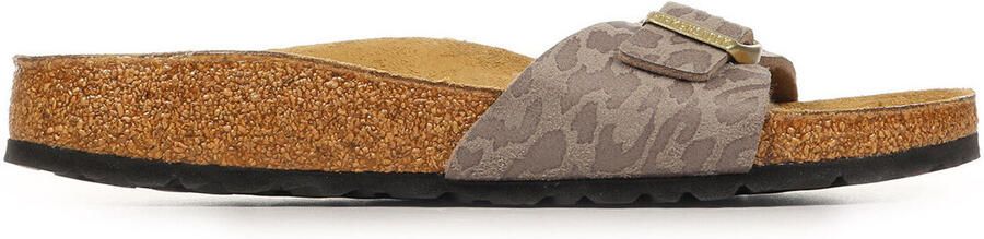 Birkenstock Women's Madrid Synthetic Sandalen Narrow beige bruin - Foto 2