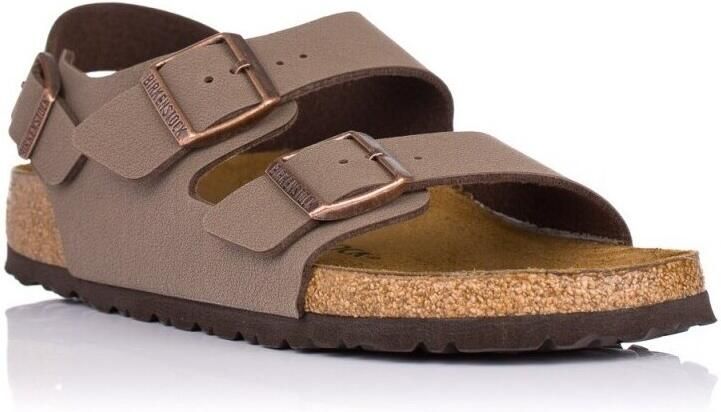 Birkenstock Milano Sandalen Dark Brown Regular-fit Bruin Imitatieleer - Foto 13