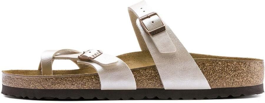 Birkenstock Mayari BF Graceful Regular Dames Slippers Pearl White - Foto 15