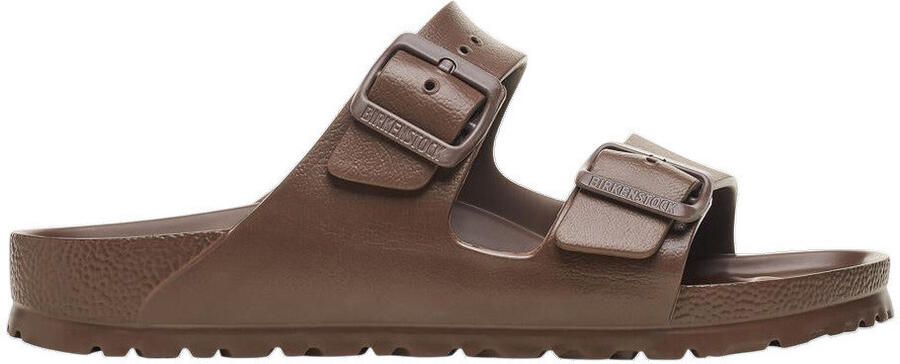 Birkenstock Chocoladebruine Dubbele Band Sandalen Brown Unisex - Foto 10