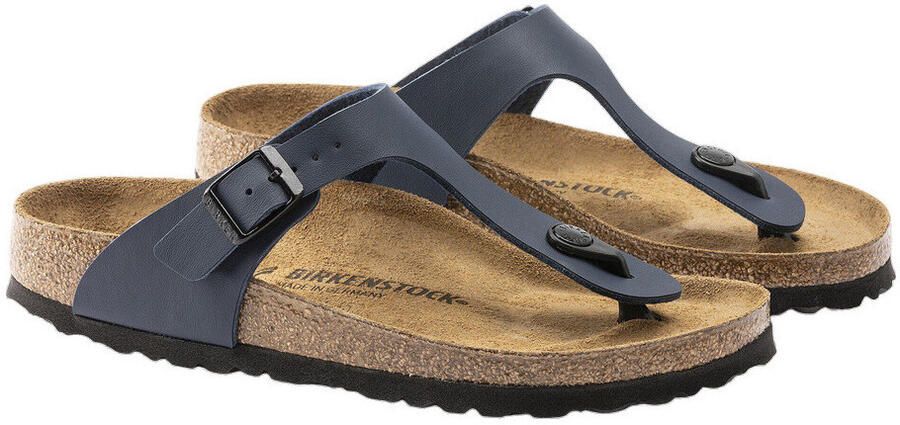 Birkenstock Gizeh Narrow Slipper kinderen Slippers Unisex blauw bruin - Foto 3