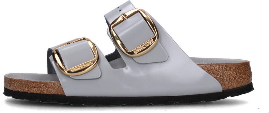 Birkenstock Arizona Big Buckle Slippers High Shine Stone Coin Narrow Fit Dames - Foto 3