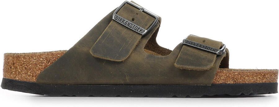 BIRKENSTOCK Slippers Arizona Leer Groen - Foto 14