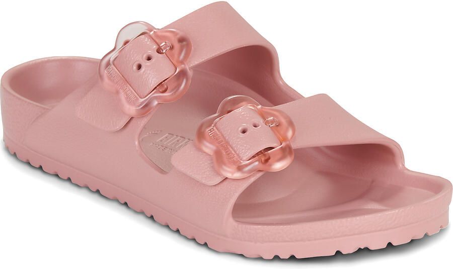 Birkenstock Kid's Arizona Flower EVA Sandalen Narrow roze - Foto 3