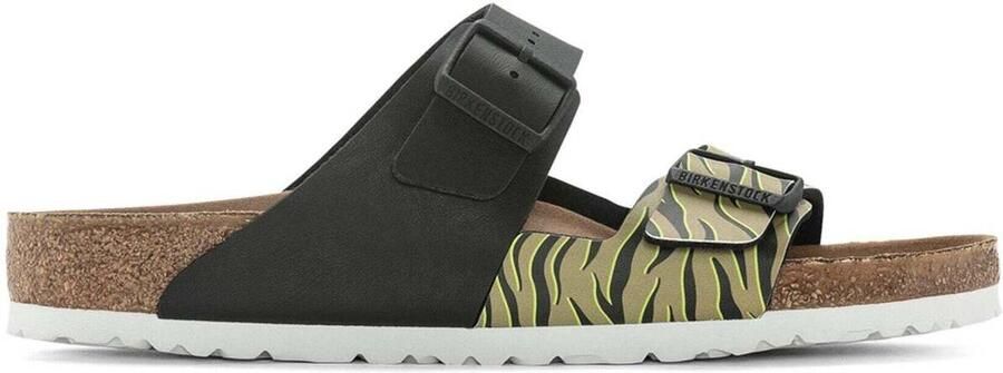 Birkenstock Sandales met gesp van synthetisch leer Black Dames