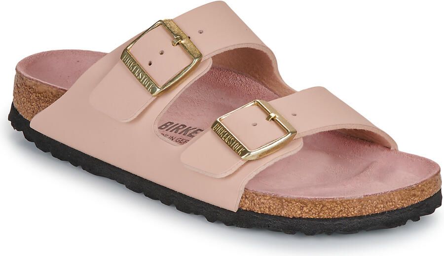 Birkenstock Women's Arizona BS Birko-Flor Triples Sandalen Narrow beige - Foto 2