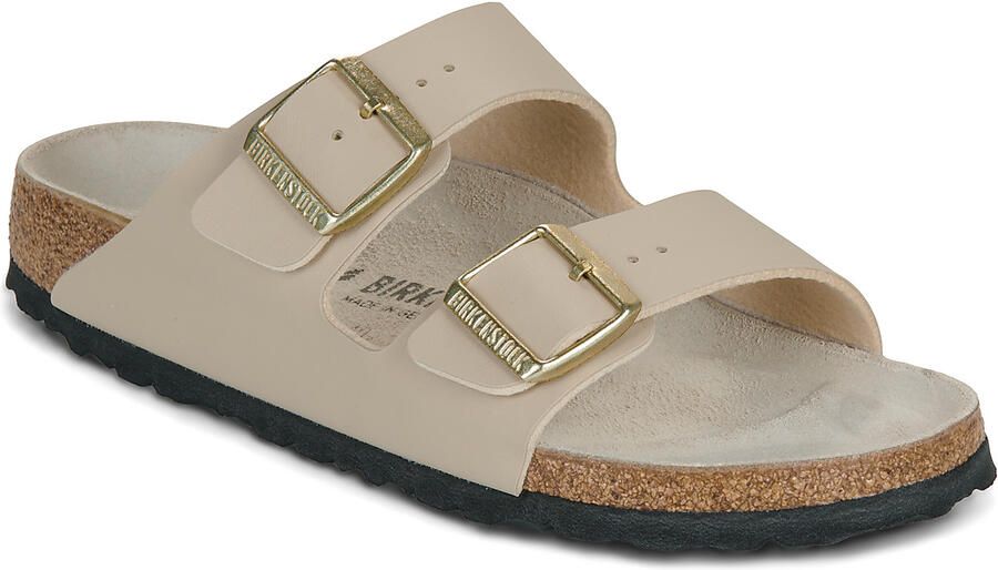 Birkenstock Women's Arizona BS Birko-Flor Triples Sandalen Narrow beige - Foto 11