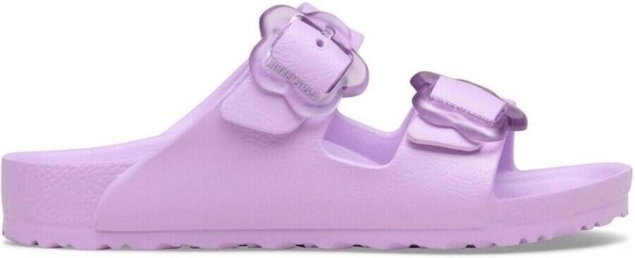 Birkenstock Kid's Arizona Flower EVA Sandalen Narrow purper roze - Foto 9
