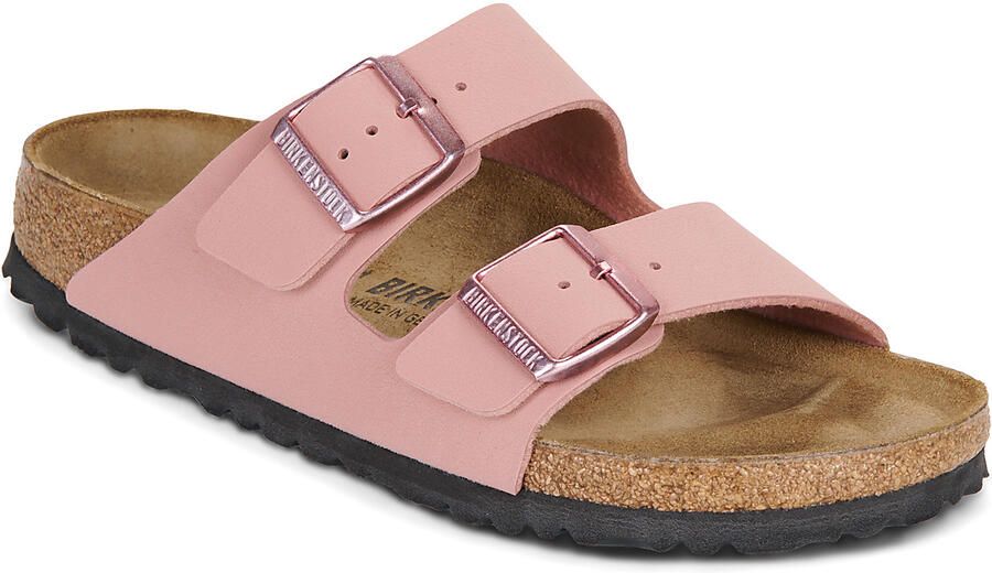Birkenstock Arizona Slippers en Sandalen Kinder Roze Nubuck - Foto 13
